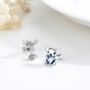 JUSTKIDSTOY Hypoallergenic Koala Earrings 925 Sterling Silver Cute Animal Koala