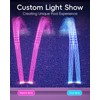 2025 Upgrade Higher Pool Fountain with Lights for Above Ground/Inground