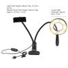 USB Powered Adjustable LED Fill Light Photography Light Phone Bracket
