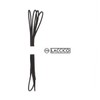 LACCICO Laces Round Tear-Resistant Waxed | 45 - 180 cm