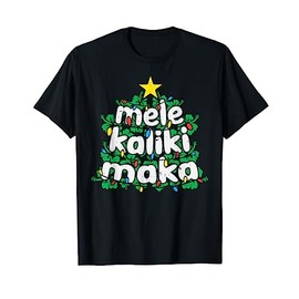 Mele Kalikimaka Merry Hawaiian Christmas Hawaiian Aloha Gift T-Shirt