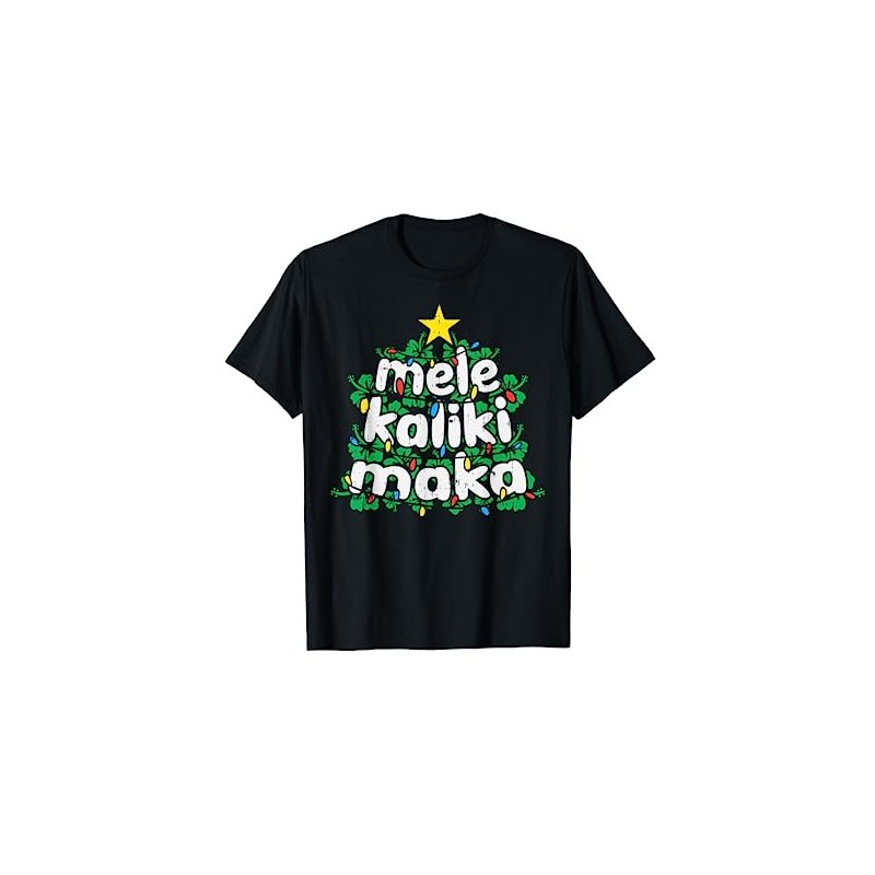 Mele Kalikimaka Merry Hawaiian Christmas Hawaiian Aloha Gift T-Shirt