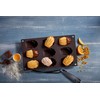 Lurch FlexiForm 85025 Madeleine Baking Tray with 9 Moulds Brown