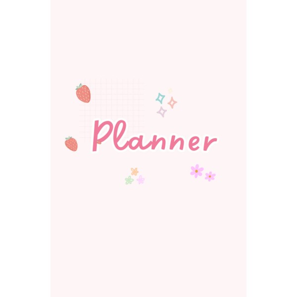 Planner: 200 pages | Undated | Food and Flower| For