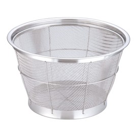 Endoshoji AZL4430 Strainer, Commercial Use, Deep Shaped, New Mammoth, 11.8 inches (30 cm), Stainless Steel, Made in China