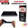 Ever Ready First Aid Flat Solid Pocket-Size Duct Tape 1.88"