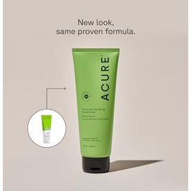 Acure Curiously Clarifying Conditioner, Deep Cleansing Haircare, 236ml | Clarifying, Cleansing, Hydrating, Boost Shine, All Hair Types, Targets Buildu