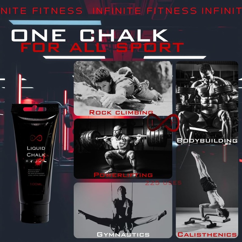 Infinite Fitness Pro Liquid Chalk 100ml Maximum Grip Sweat-Free Hands