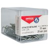 Office Products Paper Clips Metal Letter Clips Silver in Box / Pack of 25 - 77 mm / in Practical Storage Box / Paper Clips