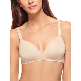 Wacoal Women's Ultimate Side Smoother Wire Free Bra, Sand, 38D
