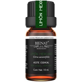 BIENAT AROMATERAPIA Aceite Esencial de Limón Mexicano 10mL