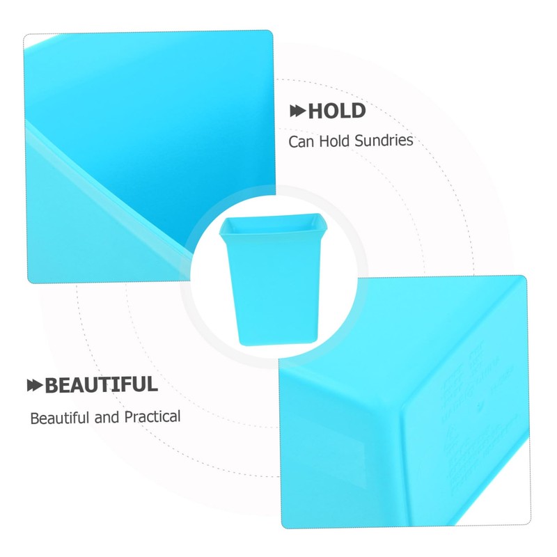 Anneome Plastic Storage Basket Portable Cleaning Caddy Bin for Organizing