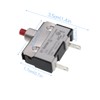 RKURCK 1Pcs 125/250V AC 50V DC Push Button Thermal Circuit
