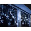 BLOOMWIN Light curtain star light chain curtain, USB 8 modes,