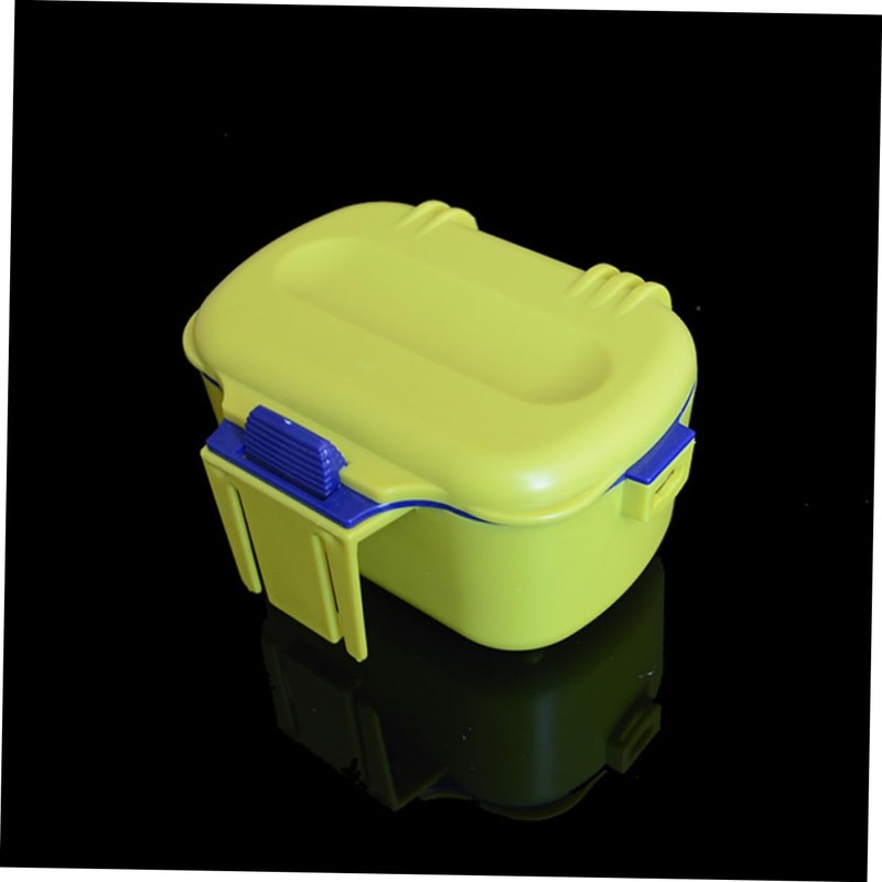 BUGUUYO Dual Layer Fishing Bait Holder Container Capacity Worm Storage