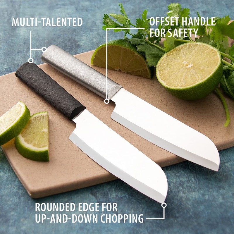 Rada Cutlery Cook’s Utility Knife (R140), 4.75" Stainless Steel Hollow