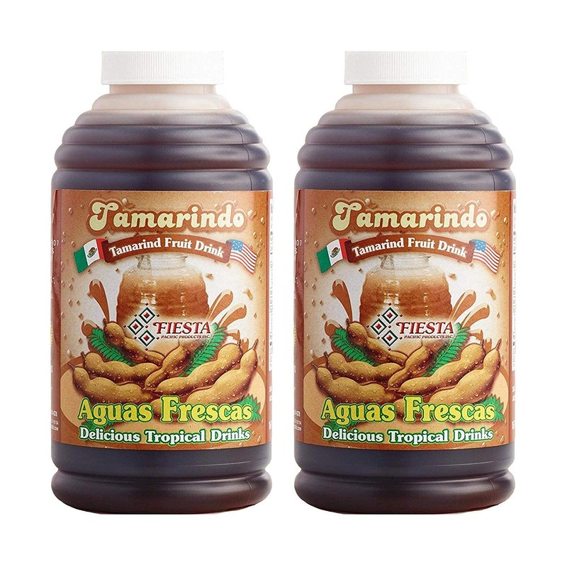 FIESTA Drink Concentrate 16oz Bottle (Tamarindo, 2 Pack)