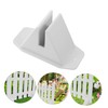 CIMAXIC 2pcs Garden Accessory Fence Fixed Support Yard Fence Stand