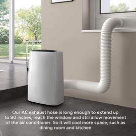 Dryer Vent | Dryer Vent Hose for Tight Space | Air Conditioner Exhaust Parts Replacement Wall Mounted Connector for Home Ventilation Fans Room Circulation