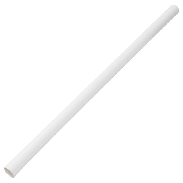 vidaXL PVC Cable Trunking with Clips - White Wire Management