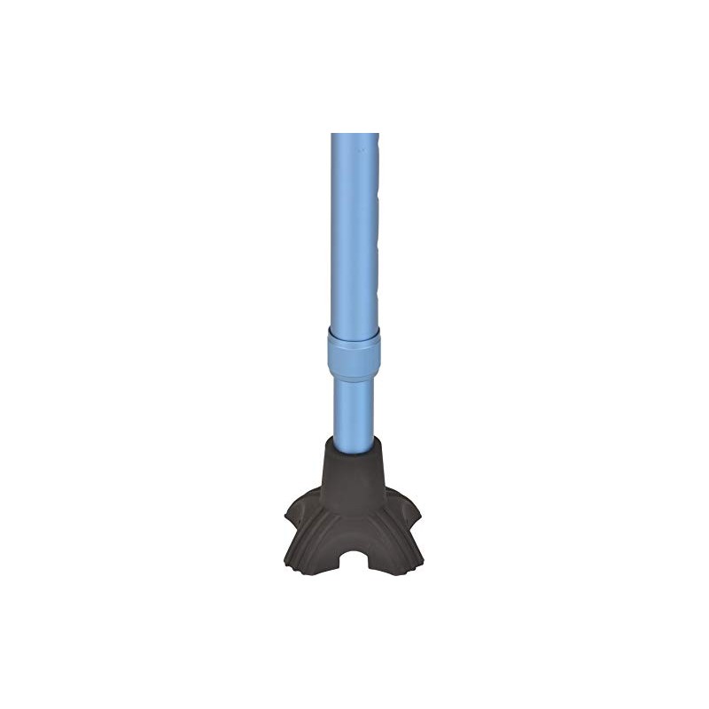 NOVA Cane Tip, Small Quad Tip with Rubber Grip Traction