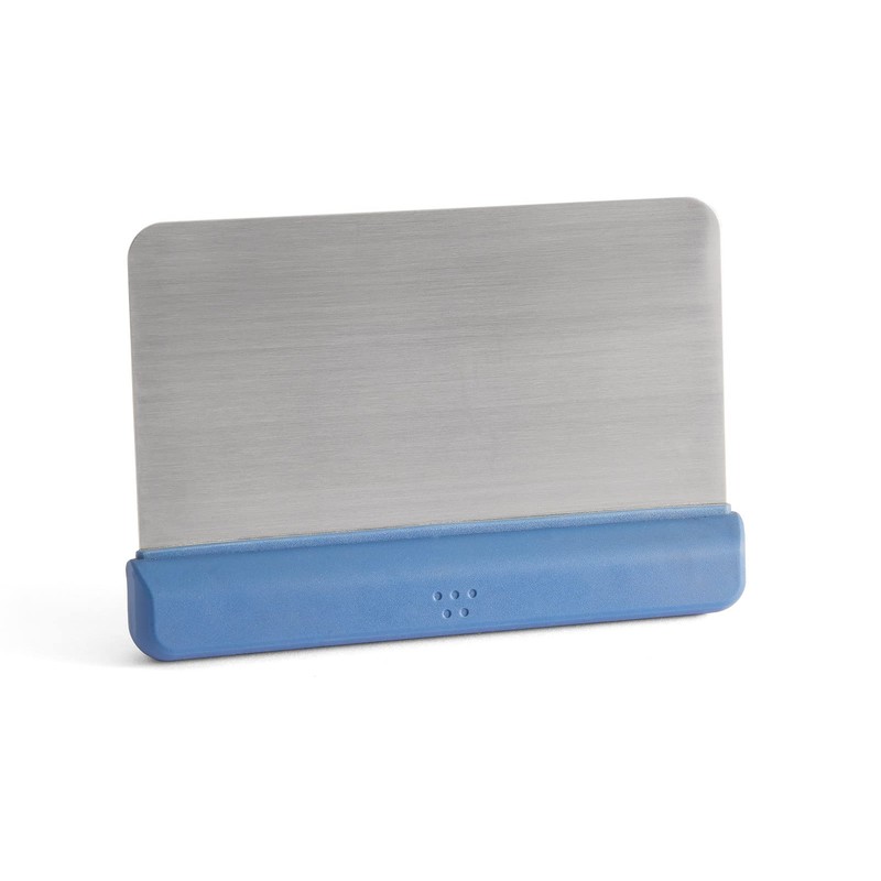 Misen Stainless Steel Bench Scraper - Versatile Food Scraper with