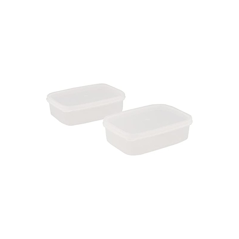 Nagao S-53 Storage Container, Easy to Clean, Square, Polypropylene, 12.8