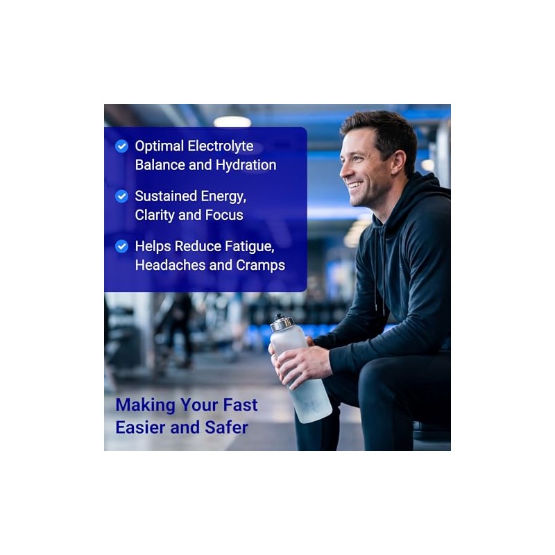 Fasting Salts Capsules Pure Electrolytes for Fasting. Sodium, Potassium, Magnesium,