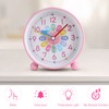 VOSSOT Alarm Clock, Children's Alarm Clock, Digital No Ticking, Silent