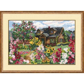 RIOLIS Cross Stitch Kit - 978 - Flowering Garden