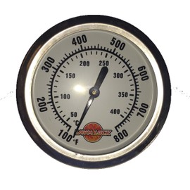 LavaLock® 2-5/8" BBQ smoker thermometer temp gauge