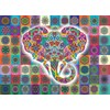 Elephant Mandala Jigsaw Puzzle -1000 piece Jigsaw puzzle by Mystic