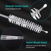 Flexible Drain Brush-Extra Long Nylon Cleaner for Cleaning Plumbing Sink