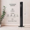 HOLMES STACK-N-CONNECT 45" Digital Tower Fan, ClearRead Display, Bonus Storage