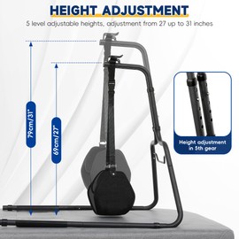 Neck Stretcher Hammock Stand for Neck Decompression, Cervical Traction Device Stand Steel Heavy Duty, Neck Decompressor Neck Stretching Strap Stand Frame for Neck Tension Relief, Stand Only