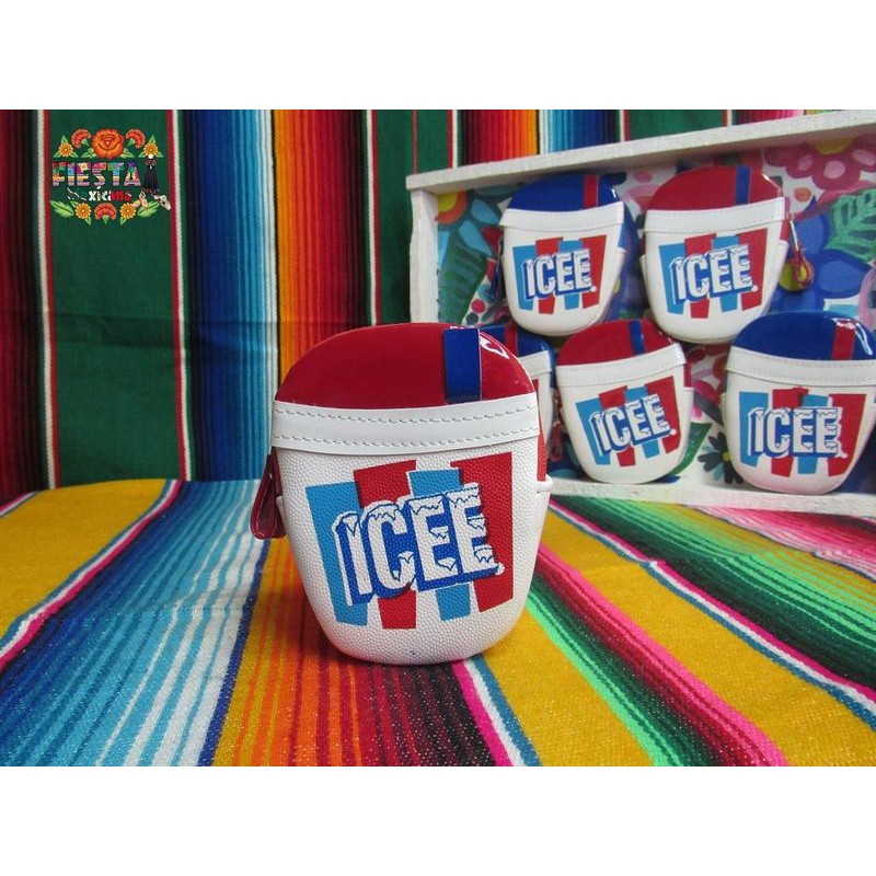 Icee Coiin Purse - Color: Blue