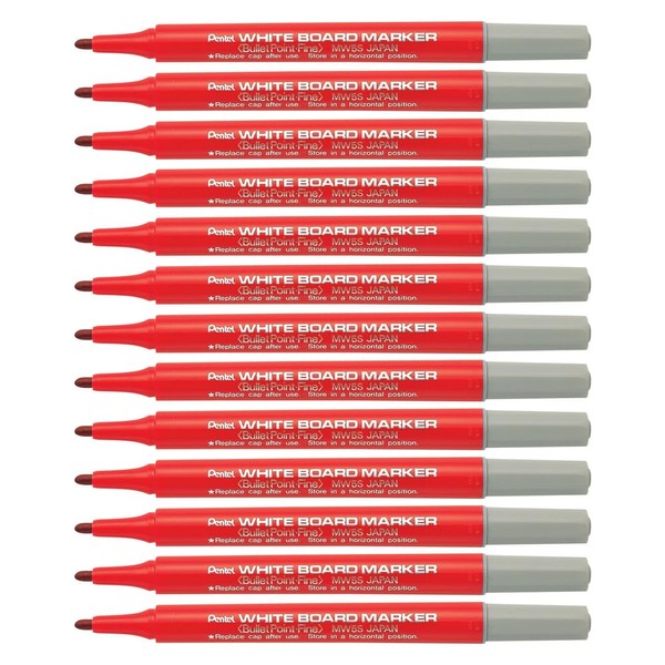 Pentel WhiteBoard Dry Erase Marker, 3.0mm Bullet Point, Markers for