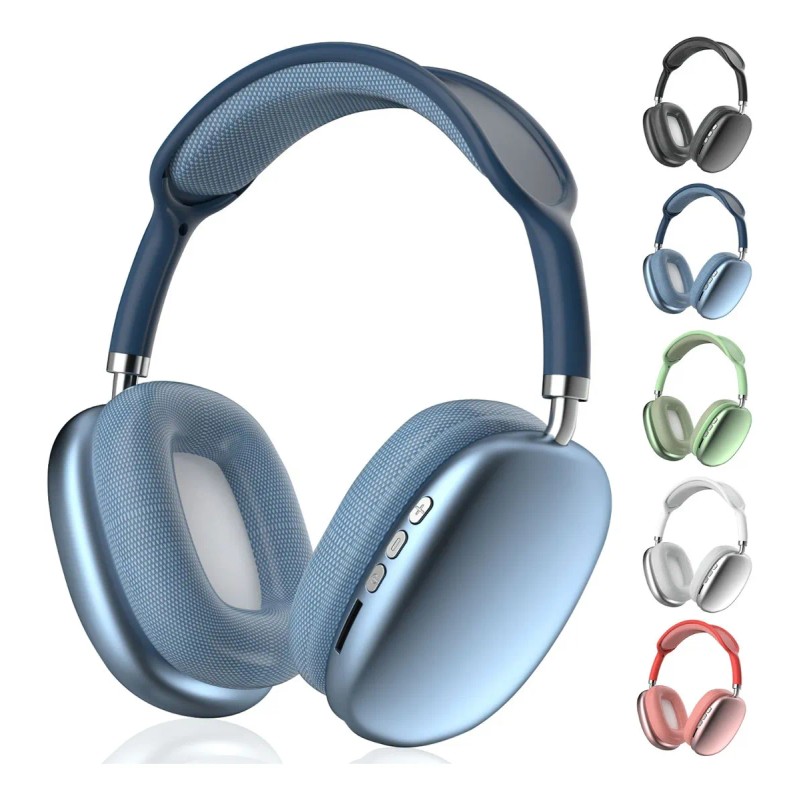 Audífonos Inalámbricos De Diadema Con Bluetooth P9 Pro Max Color