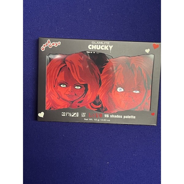 Glamlite Chucky Palette CRAZY IN LOVE Limited Edition New