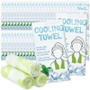 25 Count Extra Large Disposable Cooling Towels for Sports &