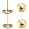 Upholstery Tacks,100pack,Nailhead Decorative Trim, Furniture Tacks for Sofa, Chair, Bed