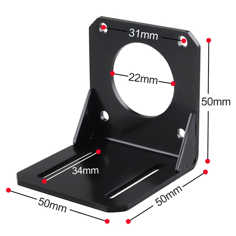 CNCMANS 5 x Stepper Motor Bracket 42 Stepper Motor Mount