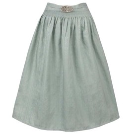 Stockerpoint Women's Midi Dirndl Apron, Green (sage)