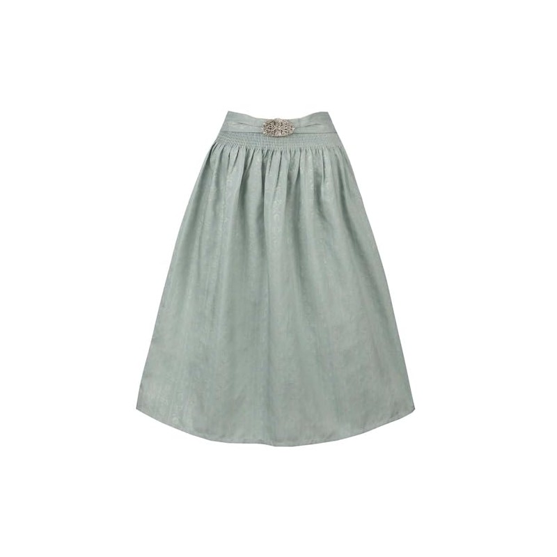 Stockerpoint Women's Midi Dirndl Apron, Green (sage)
