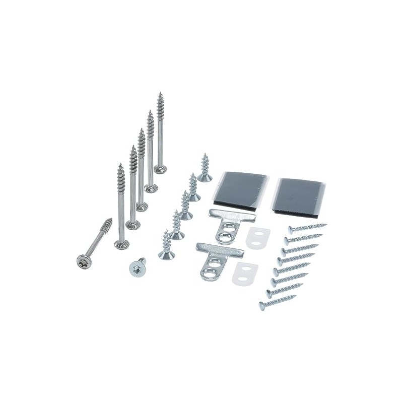 Assembly Kit for Wooden Door Dishwasher Fully Retractable Compatible with