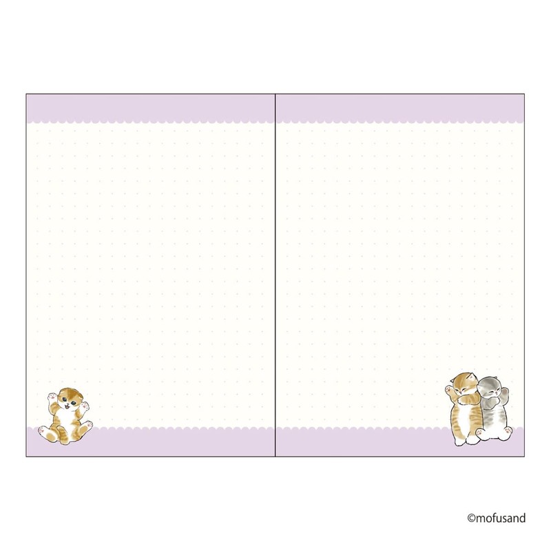 2026 Planner A6 Monthly Diary mofusand/Pizza Cat