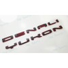 GMC 2pcs GMC 2021-2023 Yukon Yukon XL Black Red Rear