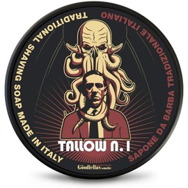 The Goodfellas' Smile, Luxury Shaving Soap, Formulated for Use with A Shaving Brush, Made in Italy (Tallow N1)