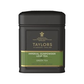 Taylors of Harrogate Imperial Gunpowder Green Tea Loose Leaf, 4.41 Ounce Tin