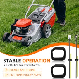 GoaMotors 6698373 Air Filter and Fuel Line Kit Compatible with Hitachi Leaf Blower RB24EA, RB24EA (S) 23.9cc